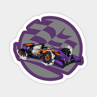 formula one  monster car Magnet