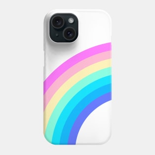 RAINBOW half, neon colors Phone Case