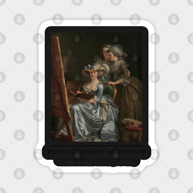 Adélaïde Labille-Guiard Magnet by GirlMuseum