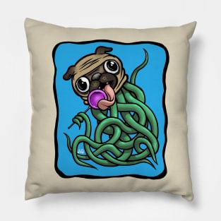 Pugtopus Pillow