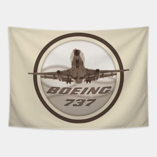 737 front Tapestry