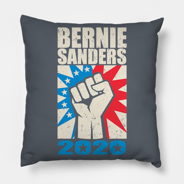 Bernie Sanders 2020 Bernie Sanders 2020 Pillow Teepublic 