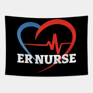 Love ER Nurse Tapestry