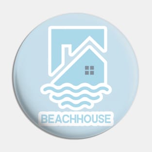 Abstract Wave And House Home Logo Design. Creative Modern Beach property logo design. Pin