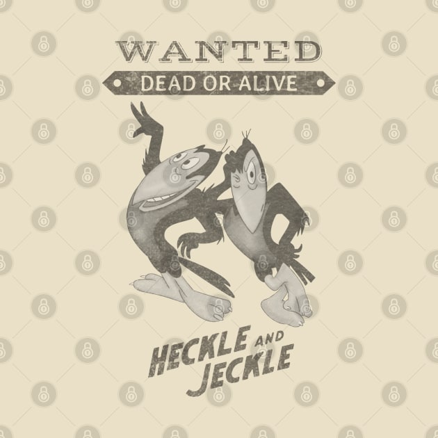 Heckle and Jeckle Retro Cartoons by Jazz In The Gardens