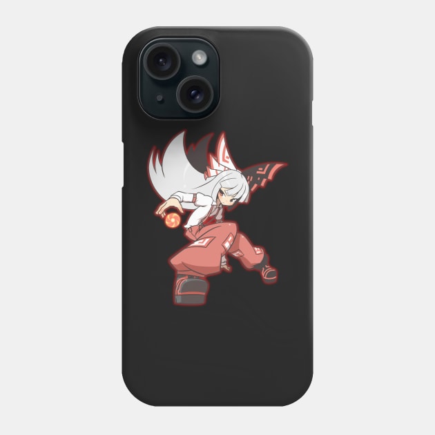 Fujiwara no Mokou Phone Case by KokoroPopShop