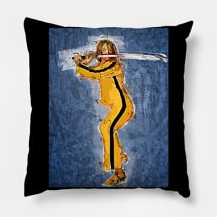 Kill bill pop art Pillow