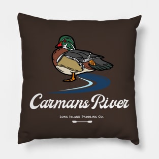 Long Island Paddling Co Carmans River Wood Duck Pillow