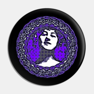 Purple Beauty Pin