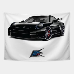 porsche 992 gt3 Tapestry