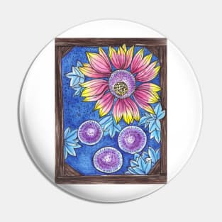 Garden flowers Pin