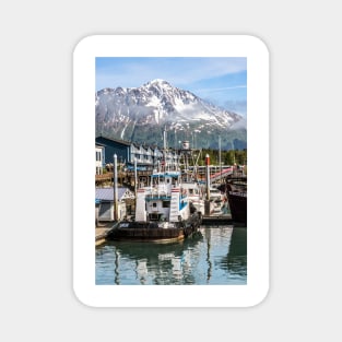 Mountains and Boats Magnet