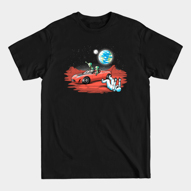 Discover Space car - Space - T-Shirt