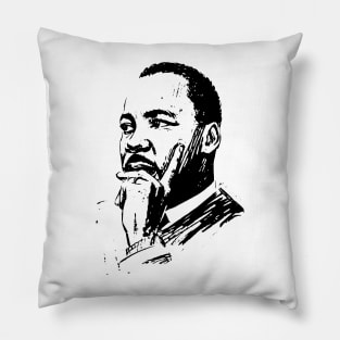 martin luther king Pillow