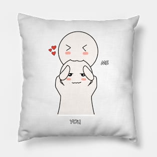 Sticky couple Pillow