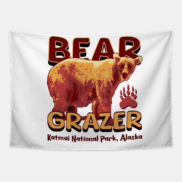Brown Bear "128 Grazer" Tapestry by Distinct Designs NZ