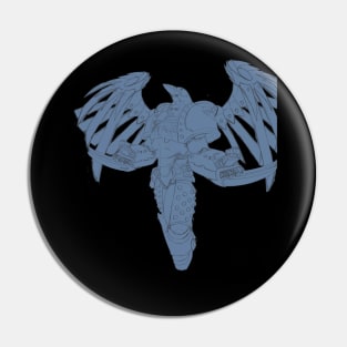 Corvus Corax Pin