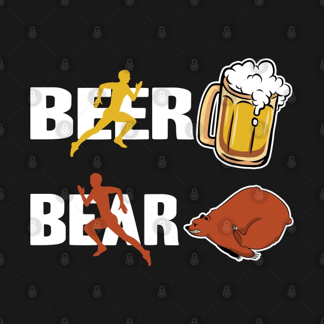 Beer Bear Funny Gift Booze Birthday Alcohol Drinking Party by Kuehni