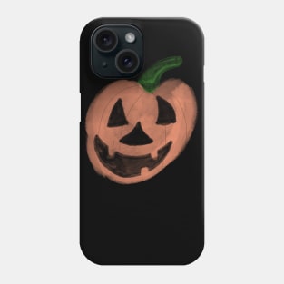 Watercolor pumpkin Phone Case