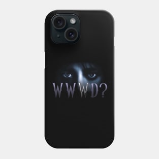 WEDNESDAY ADDAMS NETFLIX - What Would WEDNESDAY Do ? WWWD ? Phone Case