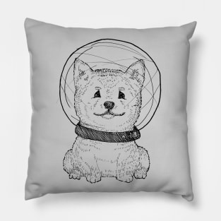 Space Doggo - dog lover, space gift, animals Pillow