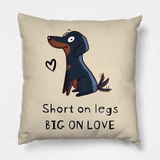 Dachshunds motto Pillow