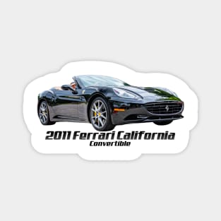 2011 Ferrari California Convertible Magnet