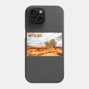 Juniper Tree in Capitol Reef National Park Phone Case