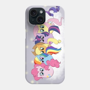 Pony Cloud Line Up Phone Case