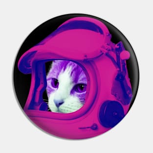 Astronaut Cat Pin