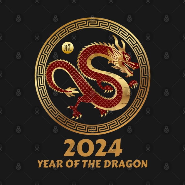 Chinese Year of the dragon 2024 by Danemilin