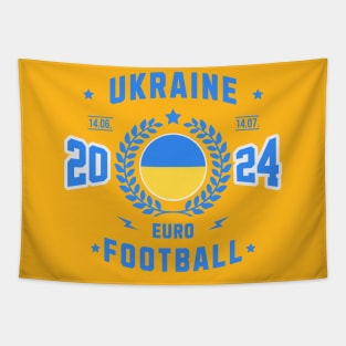 Ukraine Euro Football Fan Tapestry