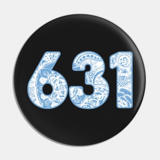 631 - blue Pin