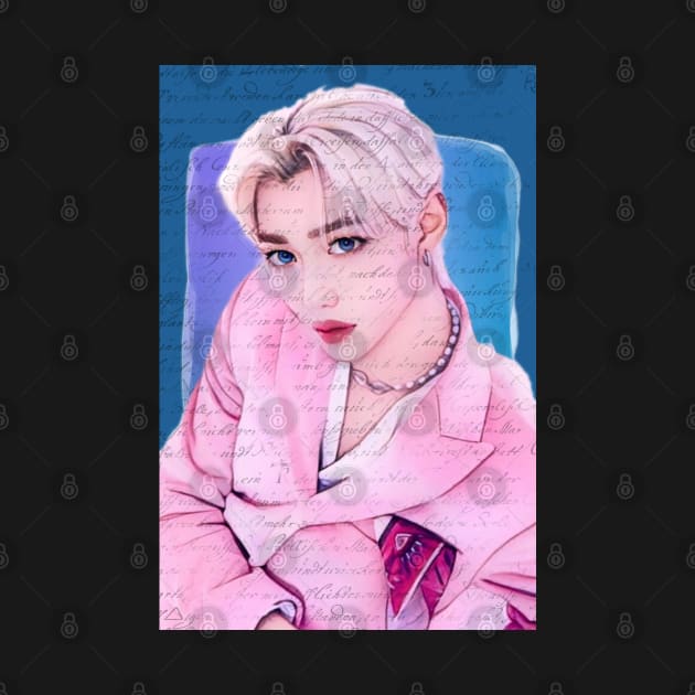 K-pop Stray Kids Felix Fan Art by ArtFulArts