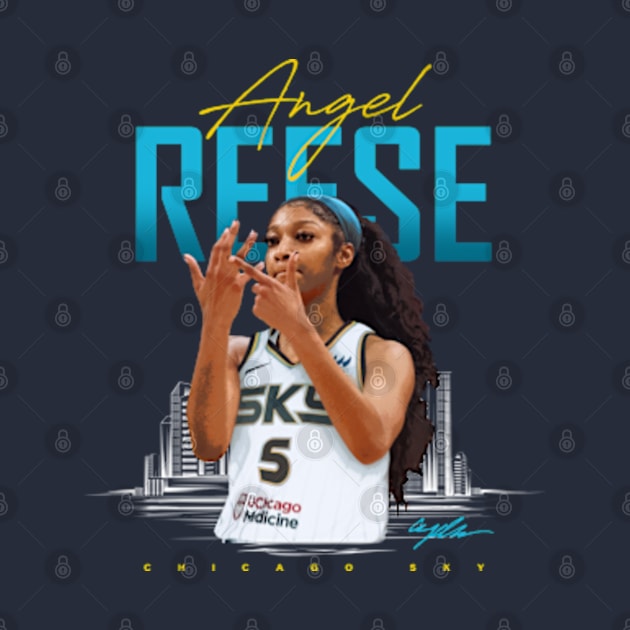 Angel Reese Chicago Sky by Juantamad