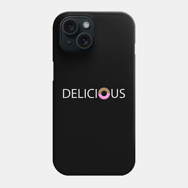 Delicious Artistic typography design Phone Case by DinaShalash