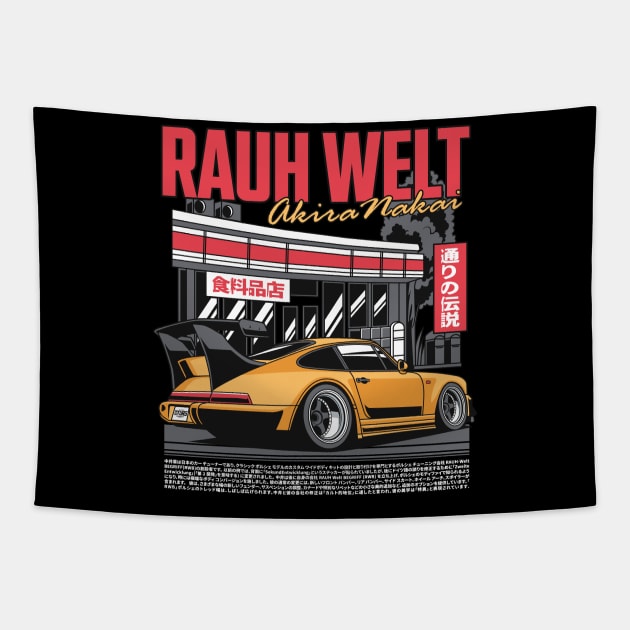 RWB Yellow Tapestry by cturs