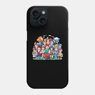 Roblox Family Phone Case