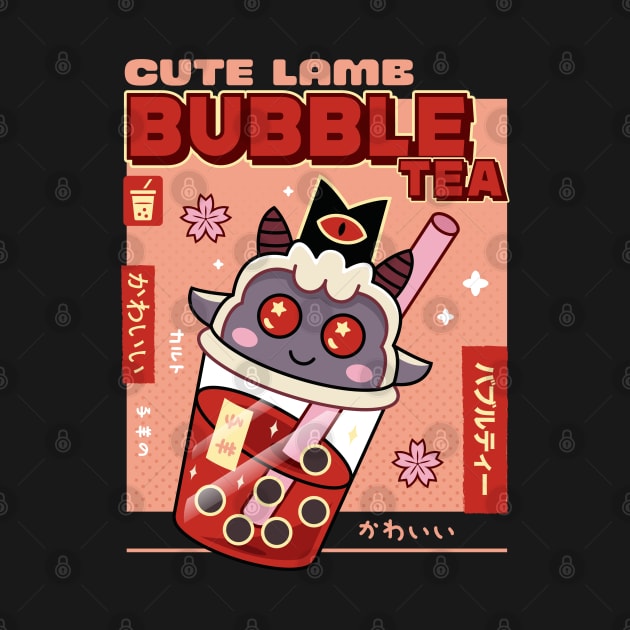 Cute Lamb Bubble Tea by Lagelantee