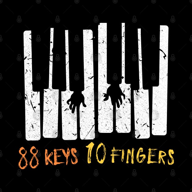 Funny 88 Keys 10 Fingers Piano by BurunduXX-Factory