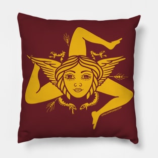 La Trinacria Pillow