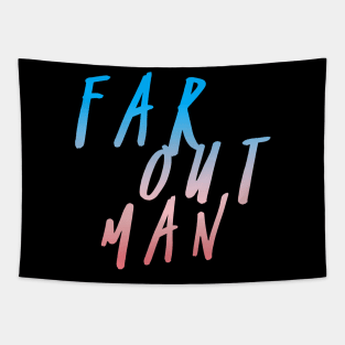 Far Out Man, 70s style, fancy dress, disco, hippie, Music design, Groovy Tapestry