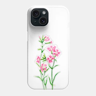 July 28th birthday flower Phone Case