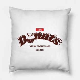 Dunkin donuts panic cake Pillow