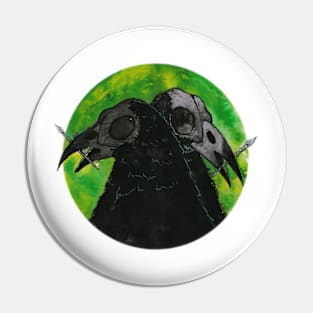 huginn & muninn Pin