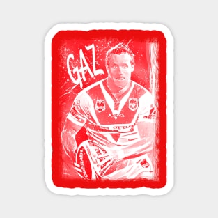 St George-Illawarra Dragons - Mark Gasnier - GAZ Magnet