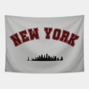 New York Skyline Tapestry