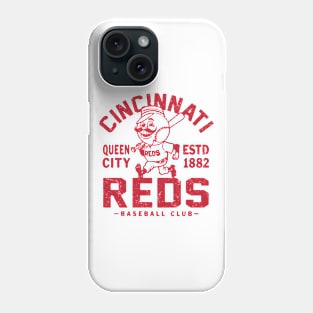 Cincinnati Reds Retro 1 by Buck Tee Phone Case