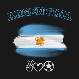 Argentina Soccer Jersey Football 2022 Team T-Shirt