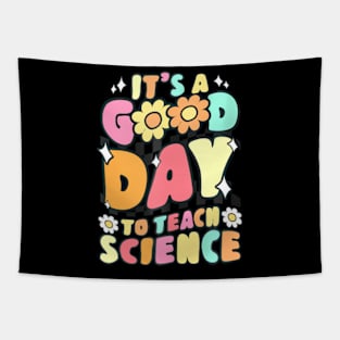 Its A Good Day To Teach Science Teacher Gift Groovy Tapestry